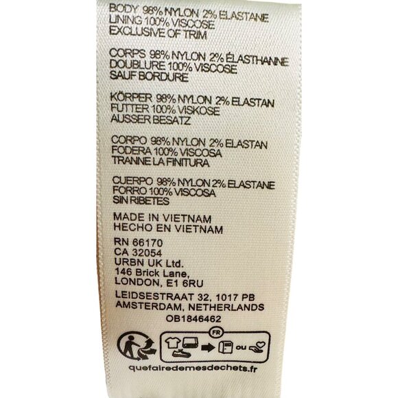 Free People Helin Skirt Set Shimmering Smocked Piped-Edge Detail Crop Tank Silky - Picture 16 of 16